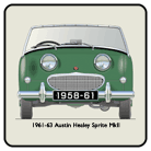 Austin Healey Sprite MkI 1958-61 Coaster 3